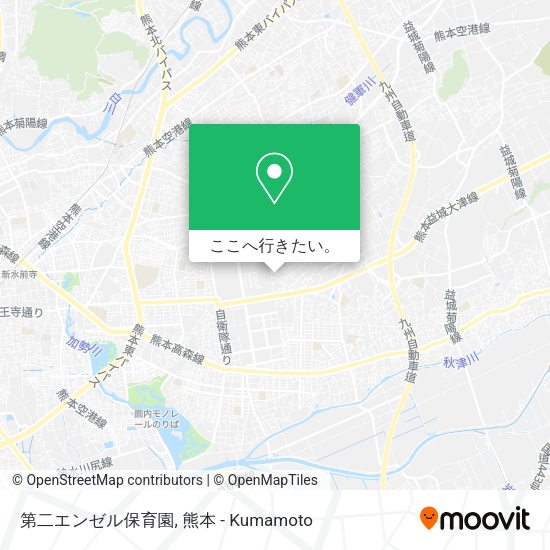第二エンゼル保育園地図