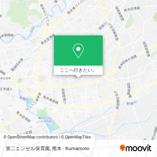 第二エンゼル保育園地図