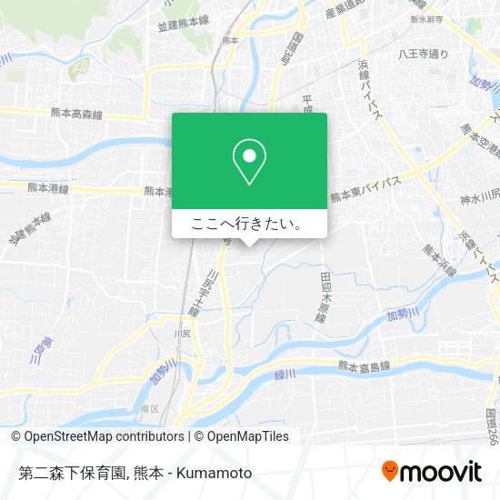 第二森下保育園地図