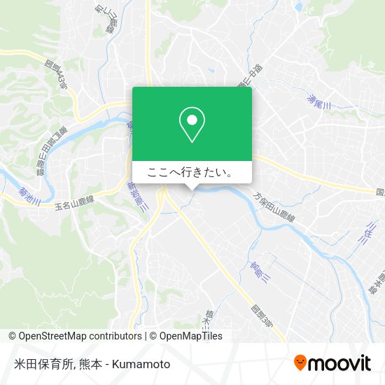 米田保育所地図