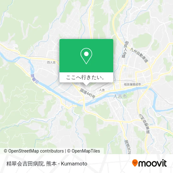 精翠会吉田病院地図