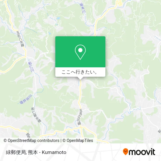 緑郵便局地図