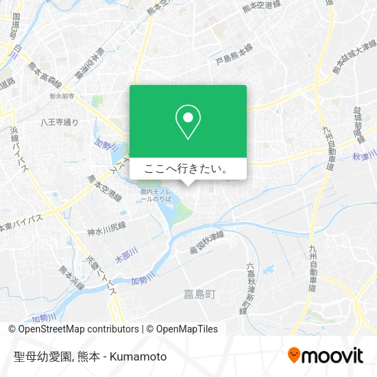 聖母幼愛園地図
