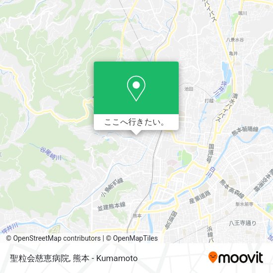 聖粒会慈恵病院地図