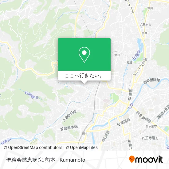 聖粒会慈恵病院地図