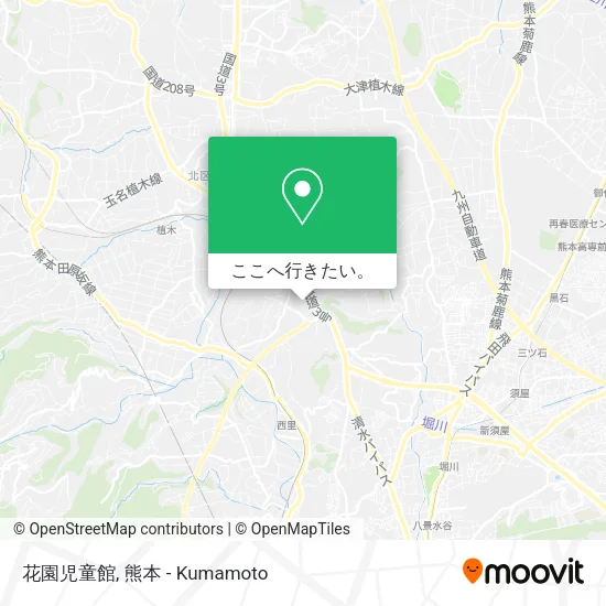 花園児童館地図