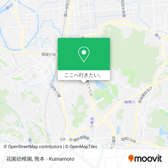 花園幼稚園地図
