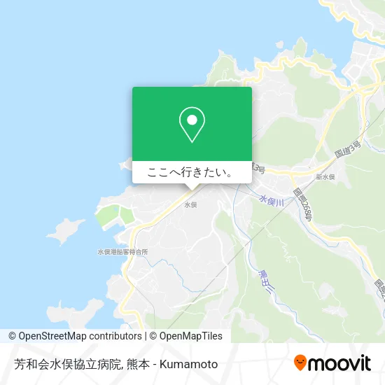 芳和会水俣協立病院地図