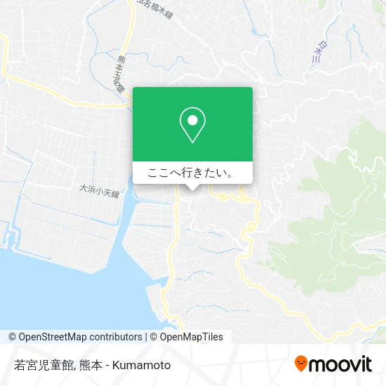 若宮児童館地図