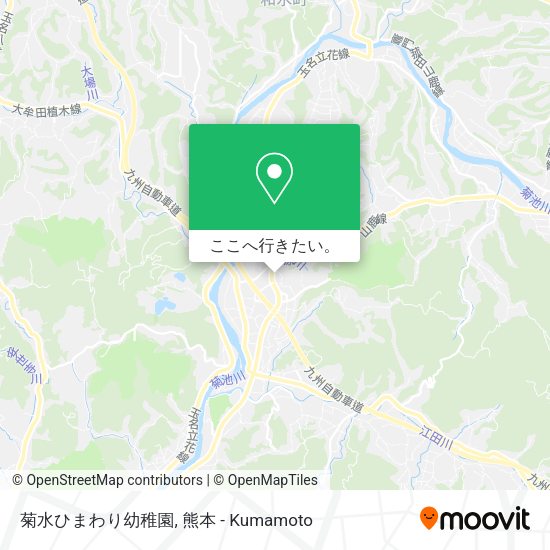 菊水ひまわり幼稚園地図