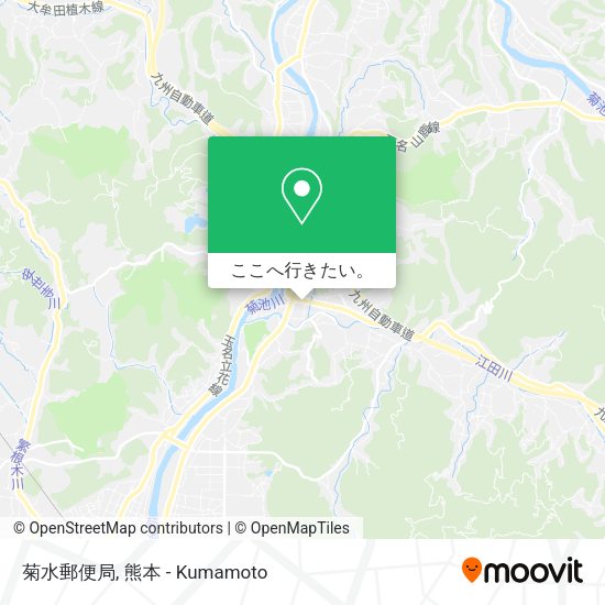 菊水郵便局地図