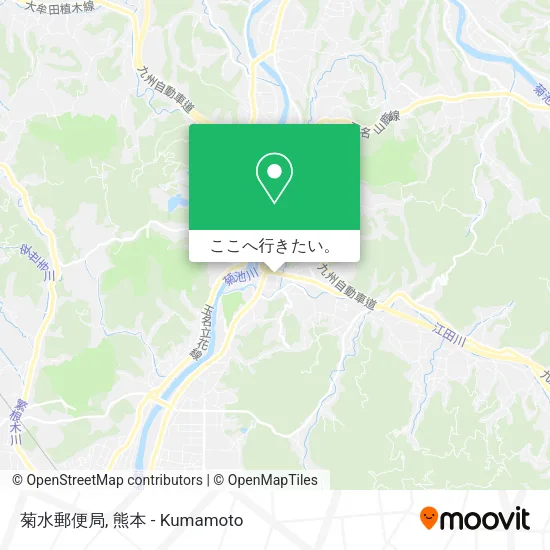 菊水郵便局地図
