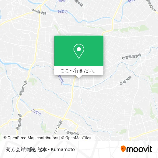 菊芳会岸病院地図