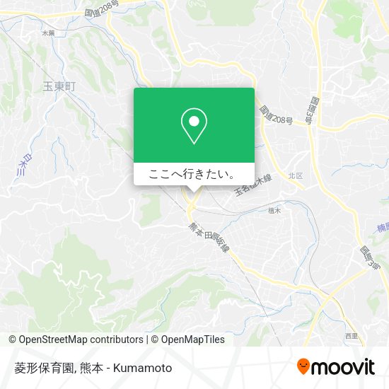 菱形保育園地図