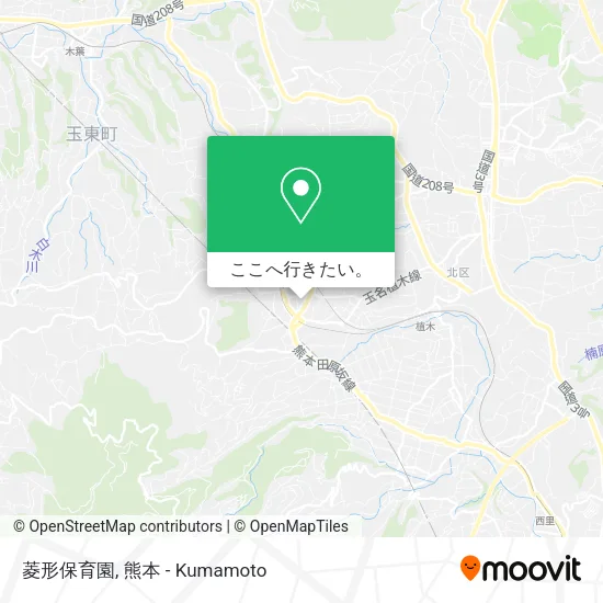 菱形保育園地図