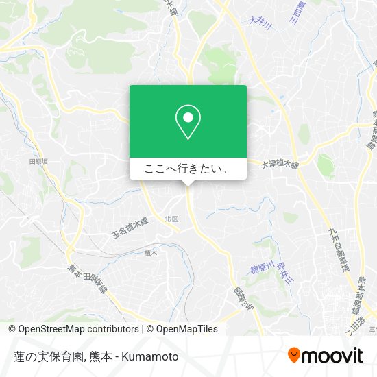 蓮の実保育園地図