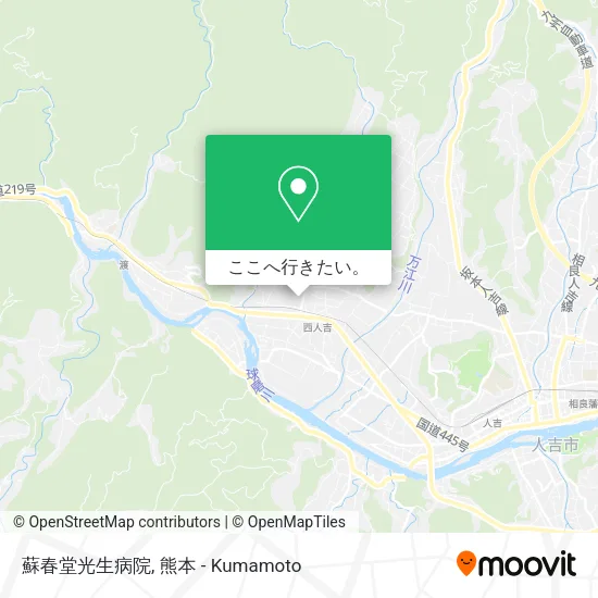 蘇春堂光生病院地図