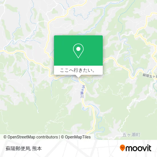 蘇陽郵便局地図