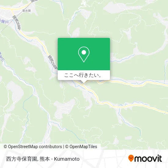 西方寺保育園地図