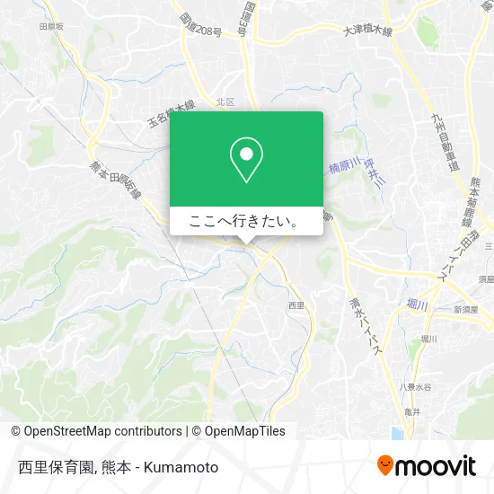 西里保育園地図