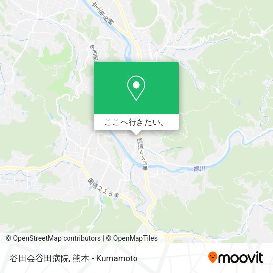 谷田会谷田病院地図