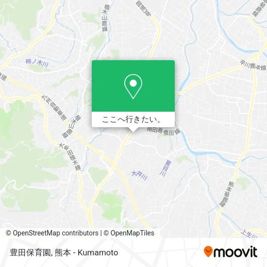 豊田保育園地図