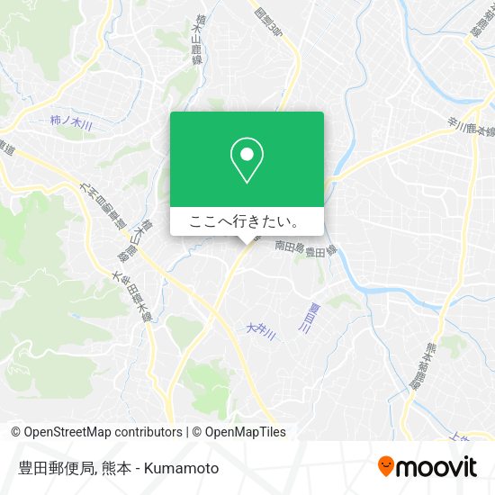 豊田郵便局地図