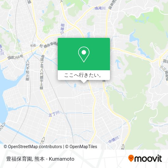 豊福保育園地図