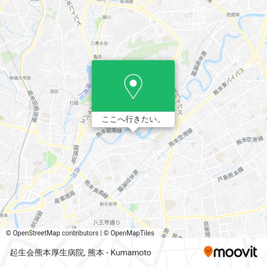 起生会熊本厚生病院地図