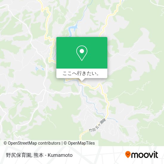 野尻保育園地図
