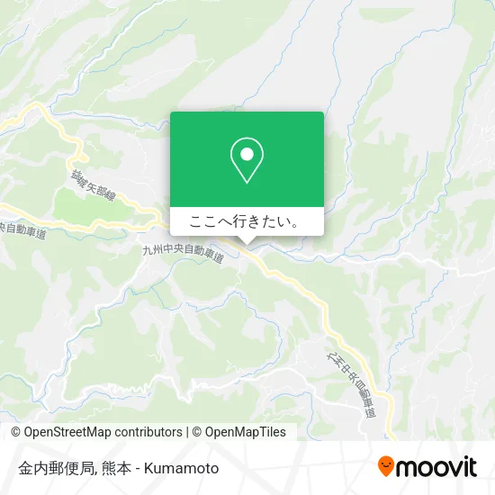 金内郵便局地図