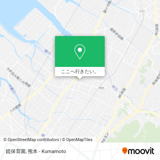鏡保育園地図
