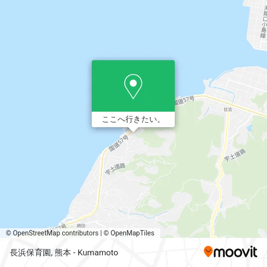長浜保育園地図