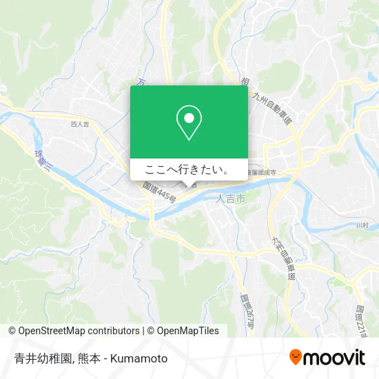 青井幼稚園地図