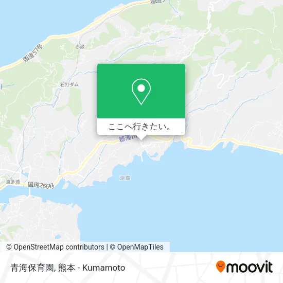 青海保育園地図