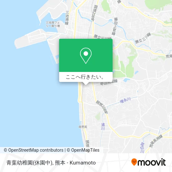 青葉幼稚園(休園中)地図