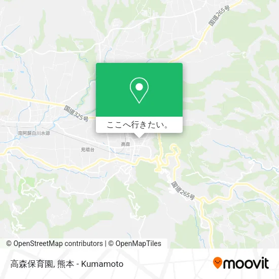 高森保育園地図