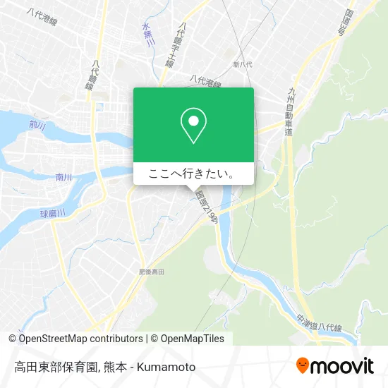 高田東部保育園地図