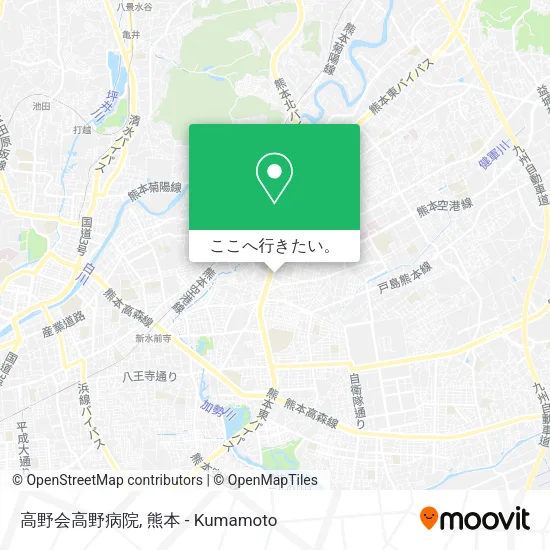 高野会高野病院地図