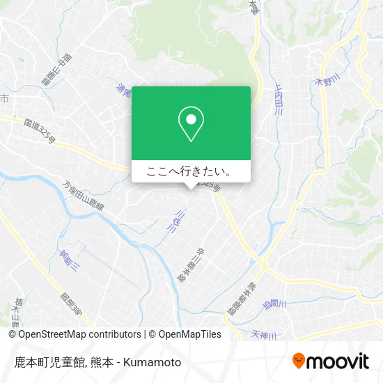 鹿本町児童館地図