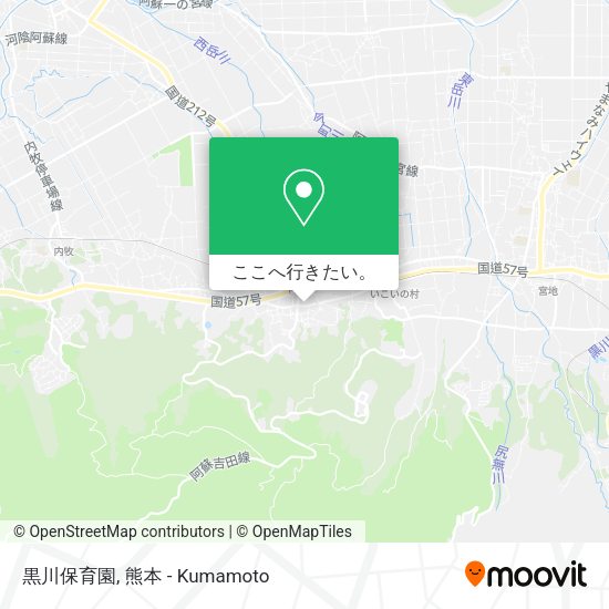 黒川保育園地図