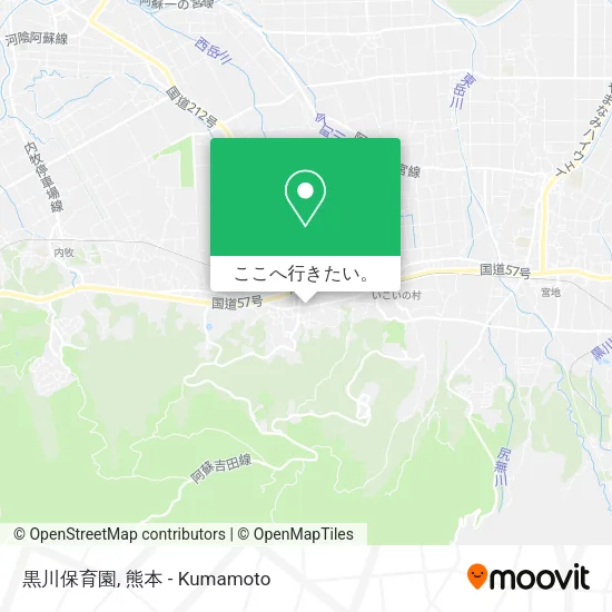 黒川保育園地図