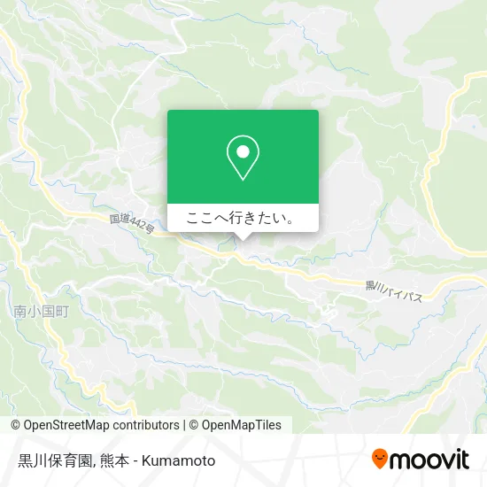 黒川保育園地図