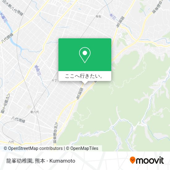 龍峯幼稚園地図