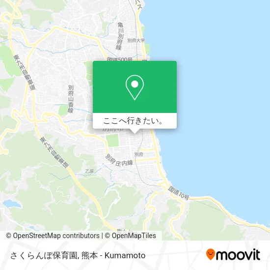 さくらんぼ保育園地図