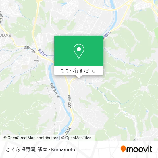 さくら保育園地図