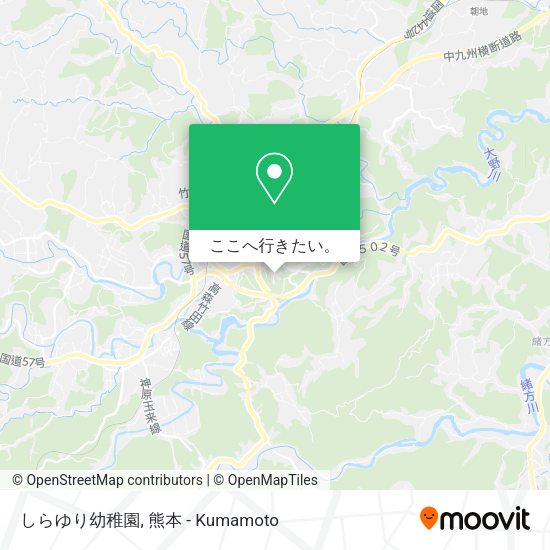 しらゆり幼稚園地図