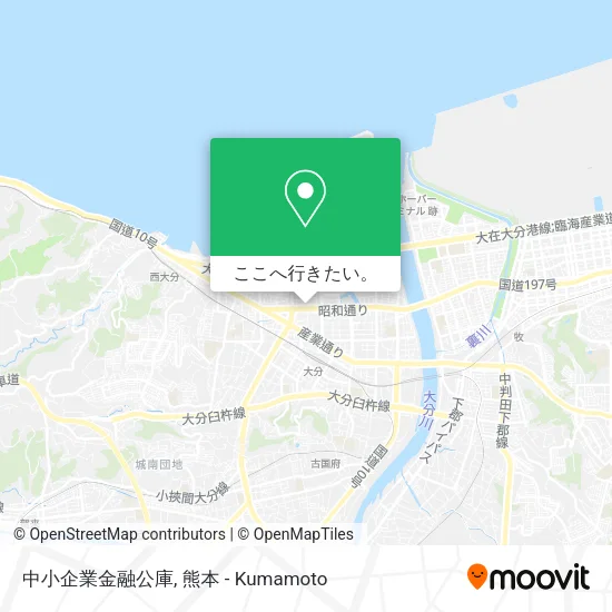 中小企業金融公庫地図