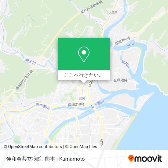 伸和会共立病院地図