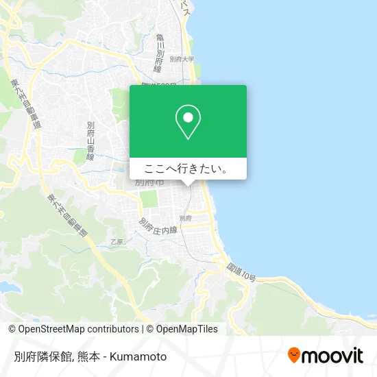 別府隣保館地図